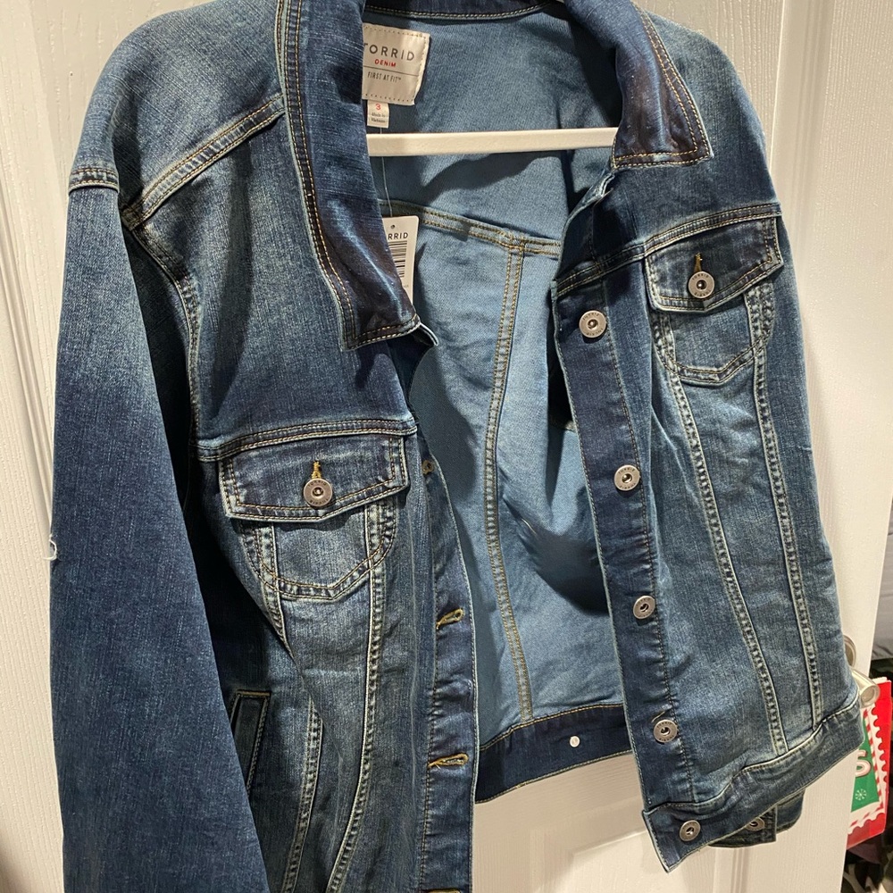 Torrid jean jacket